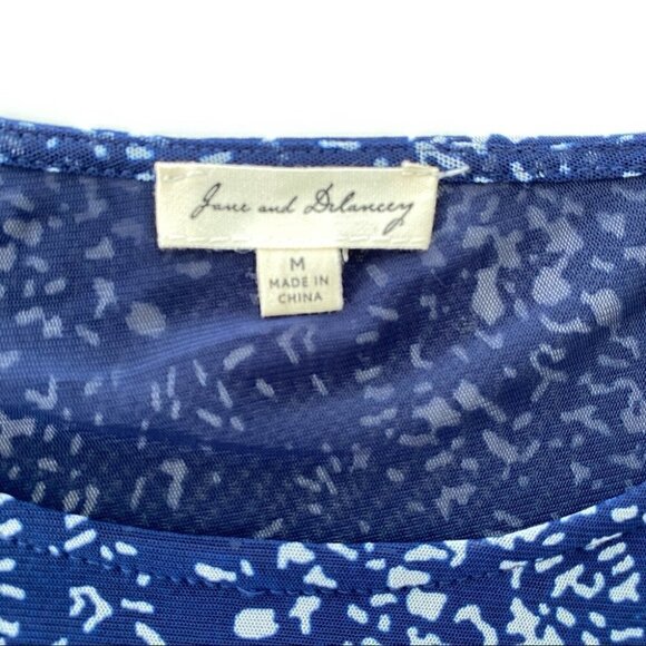 Jane & Delancey stretch tank top with ruffles & ruching - Picture 10 of 10